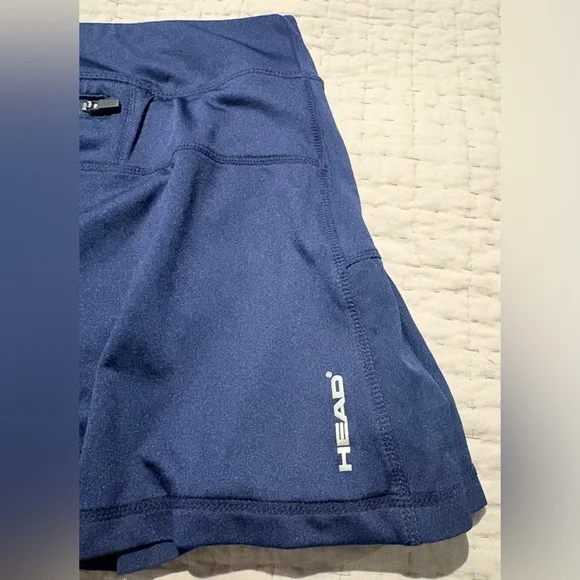 Head Women's Mini Skirt in Navy Blue - Picture 9 of 10